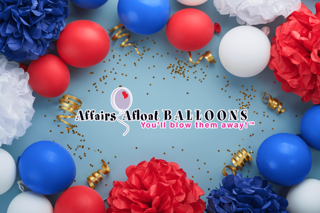 Red, White, & Blue Balloons
