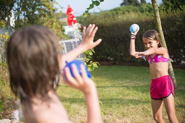 summer fun with balloons
