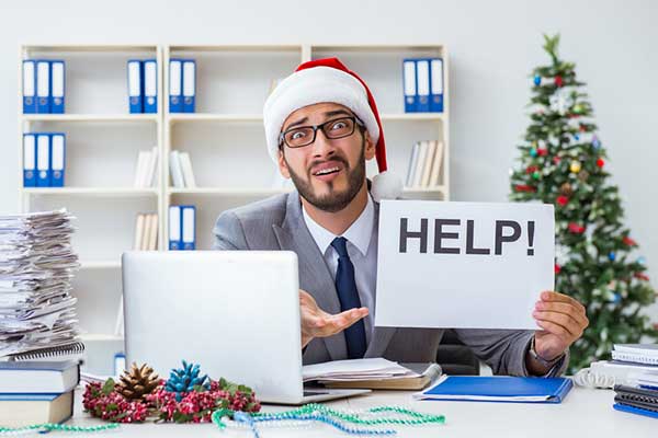 holiday party stress