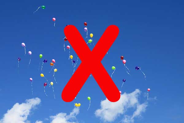 responsible balloon releases