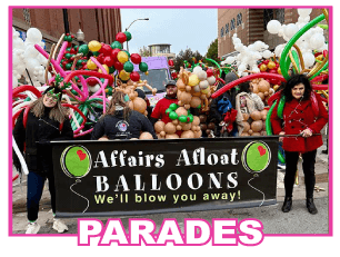 parade balloons from Affairs Afloat Balloons