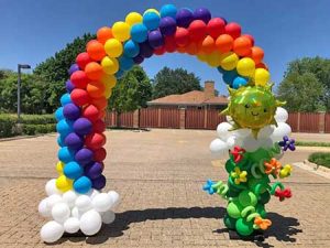 St. Patrick's Day Balloon arch